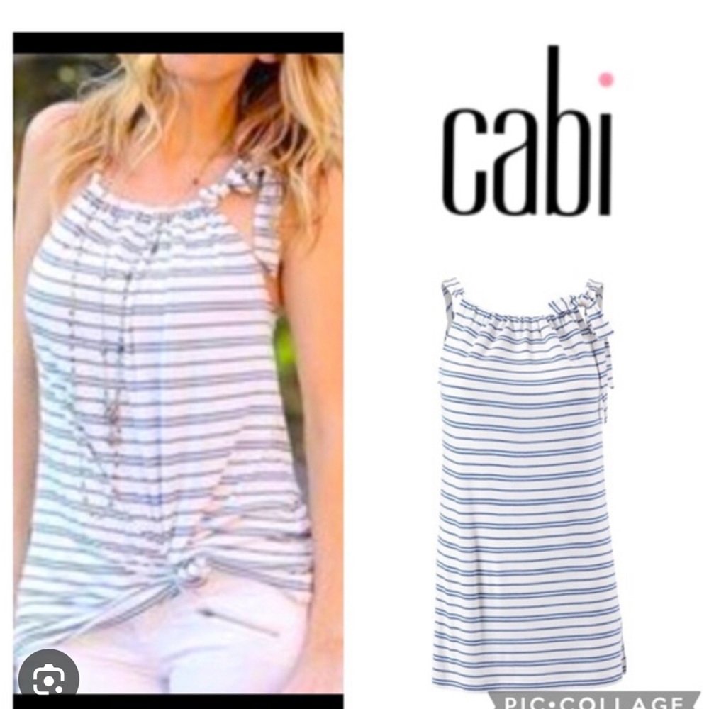 CABI Bow Halter Top